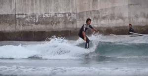 プロロングボーダーの小波ノーズライディング映像！ロングボーダー必見！