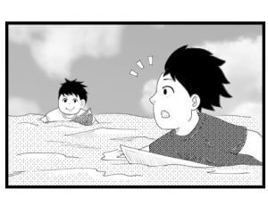【漫画】キッズサーファーあるある!