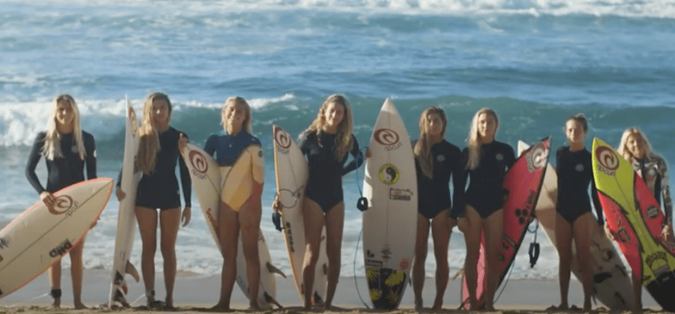 【動画】次世代のRipCurlウーマンたちのハワイ・ノースショア サーフィン
