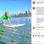 【将来有望!?】一人で波を乗りこなすブラジルの4歳の男の子