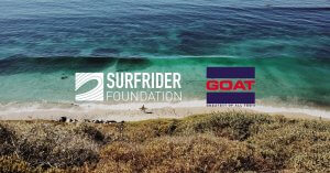 Tシャツブランド『GOAT』が『SURFRIDER FOUNDATION JAPAN』とパートナーシップを締結
