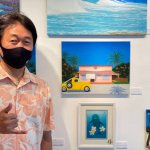 東京・目黒区で“サーフ&メロー”な個展が開催中! HILO KUME『楽園の彩』